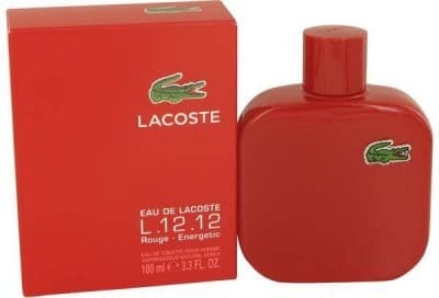 Lacoste L.12.12 ROUGE-ENERGETIC EDT 100ml (Red) (Men)