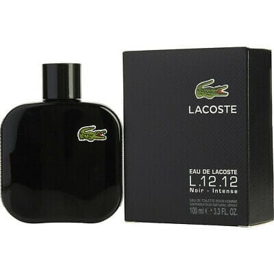 Lacoste L.12.12 NOIR - INTENSE EDT 100ml (Black) (Men)