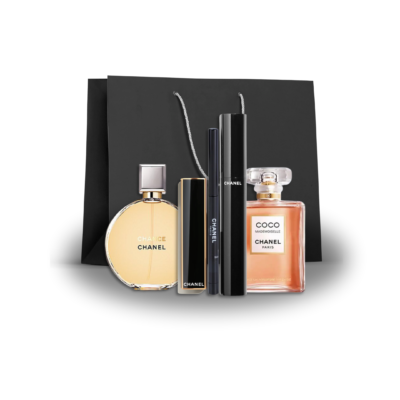 Chanel- Miniature Chanel Chance, Chanel Coco Mademoiselle &  Make Up Set