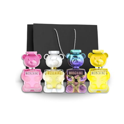 Moschino- TOY 2 Bubble Gum EDT, TOY Boy EDP, TOY 2 EDP & TOY 2 Bubble Gum Yellow EDT Set (4x30ml)