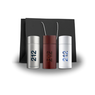 Carolina Herrera- 212 NYC, 212 Sexy Men & 212 Aqua Set (3x30ml)