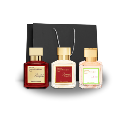 Maison Francis- Kurkdjian A La Rose, Baccarat Rouge 540 Eau de Parfum & Baccarat Rouge 540 Extrait de Parfum Set (3x30ml)