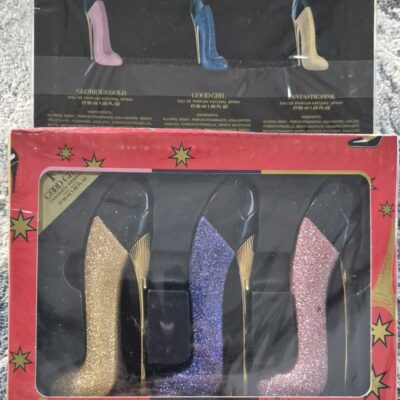 CH Good Girl Glitter Heel Set (Blue Glitter)(3x30ml)