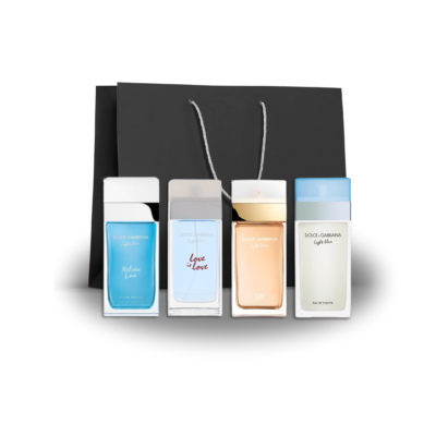 Dolce & Gabbana- Italian Love, Love is Love, Sun & Light Blue Set for Ladies (4x30ml)