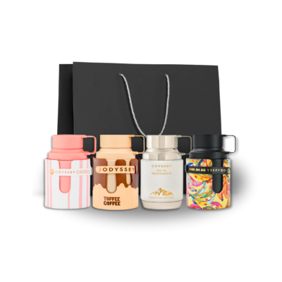 Armaf- Odyssey Candee, Toffee Coffee, Eau de Montagne & Ba Ha Mas Set (4x30ml)